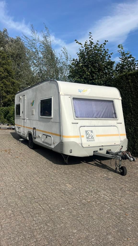 Caravan Knaus Sport, Caravans en Kamperen, Caravans, Rondzit, Particulier, Knaus, Tot en met 4