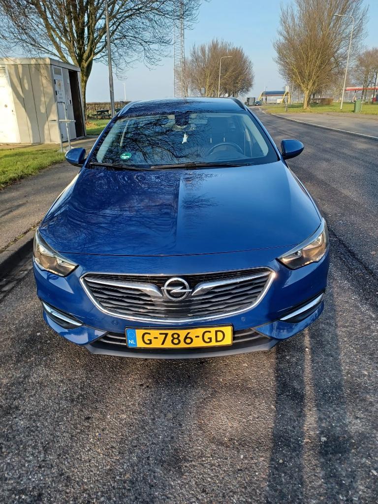 Opel Insignia 1.5 Turbo 165pk Start/stop Aut 2019 Blauw, Auto's, 164 pk, 4 cilinders, Blauw, Grijs