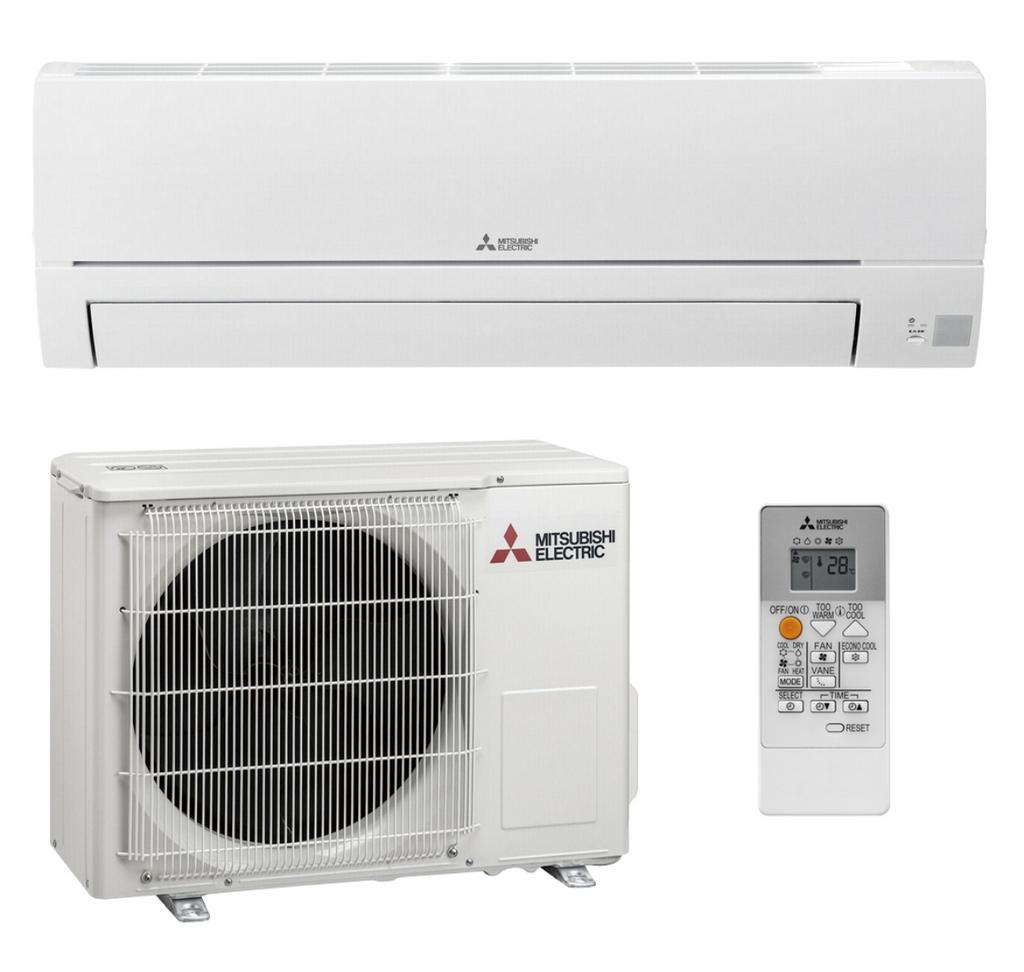Winter actie Mitsubishi electric airco split unit, Ophalen of Verzenden, Nieuw, Verwarmen, Wandairco