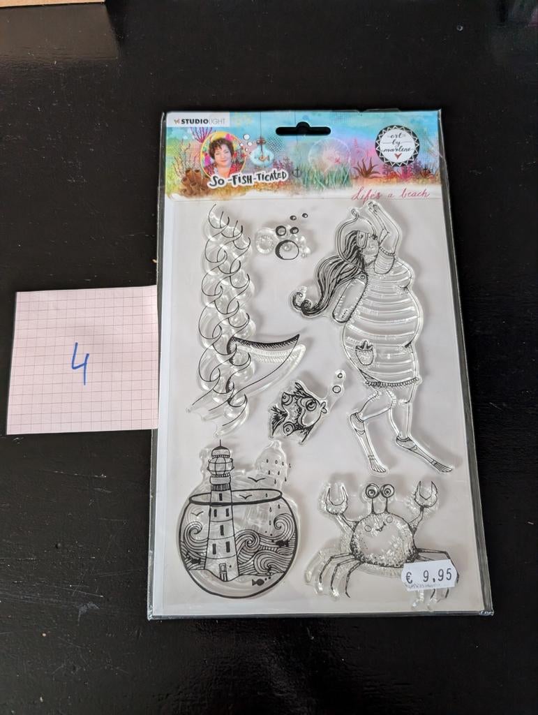 Art by Marlene Stempelset, Ophalen of Verzenden, Nieuw, Clearstamp