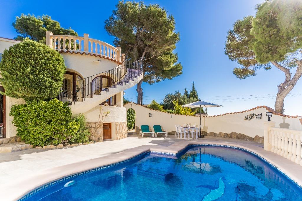 Villa Vistamar Javea AWARD WINNER: privehuis, zwembad, Vakantie, Open haard, Dorp, Costa Blanca, Aan zee