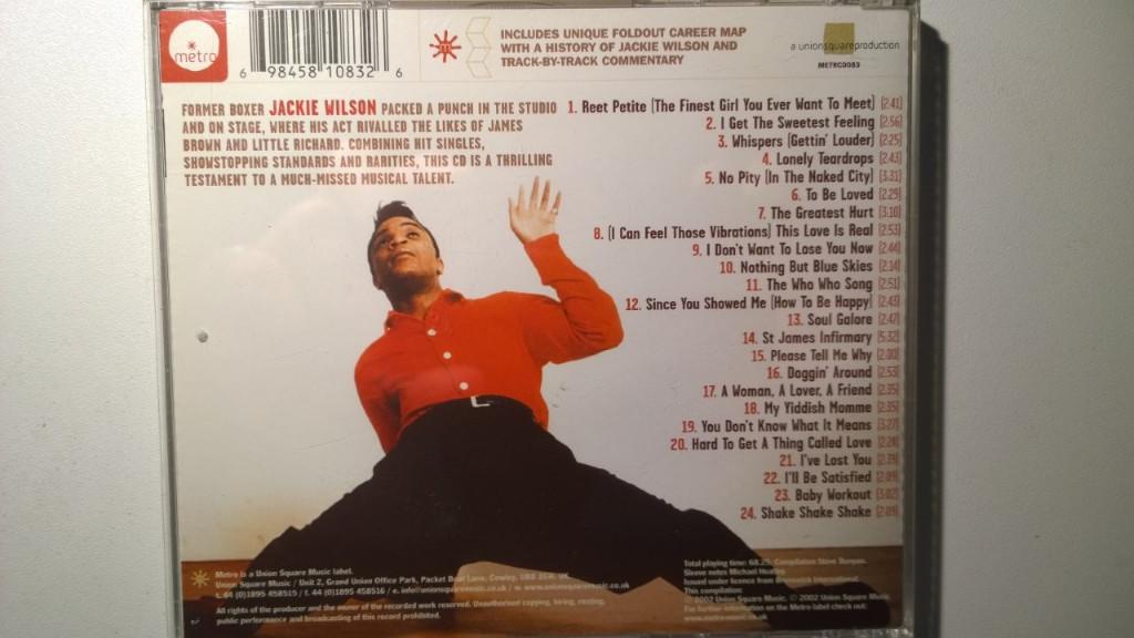 Jackie Wilson - The Best Of Jackie Wilson, Ophalen of Verzenden, Zo goed als nieuw, Soul of Nu Soul