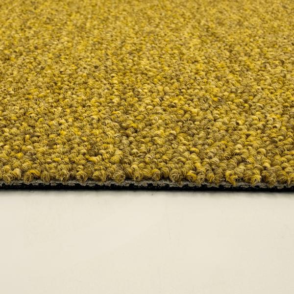 Partij 307 - 34 m² Desso Denver geel 50x50 cm tapijttegel, Ophalen, Overige kleuren, Info@tapijttegelhandel.nl, 25 tot 50 m²