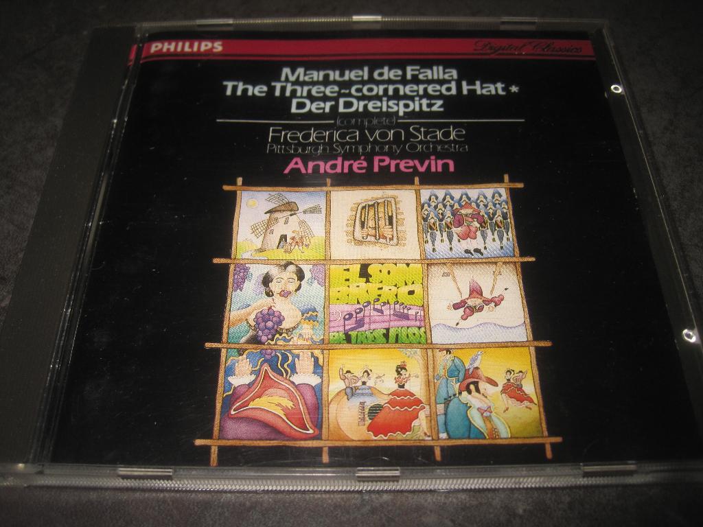 Manuel de Falla The three-cornered hat Previn op Philips, Ophalen of Verzenden, Classicisme, Zo goed als nieuw, Kamermuziek