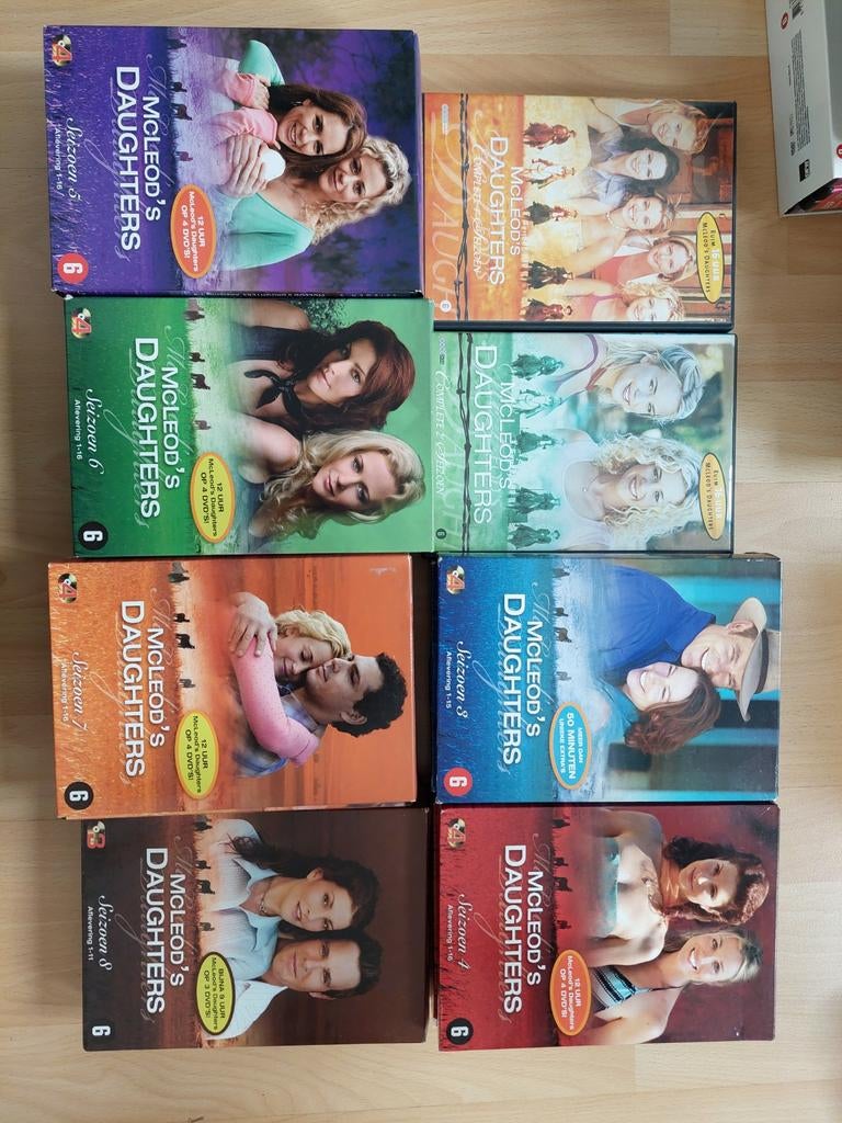 Mcleod's daughters complete serie 1-8, Cd's en Dvd's, Dvd's | Tv en Series, Ophalen, Boxset, Drama, Zo goed als nieuw