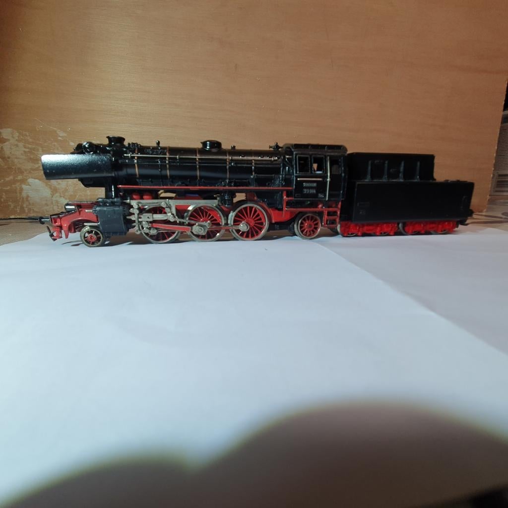Stoomlocomotief 3005 van Marklin digitaal in H0, Hobby en Vrije tijd, Wisselstroom, Locomotief, Ophalen of Verzenden, Zo goed als nieuw