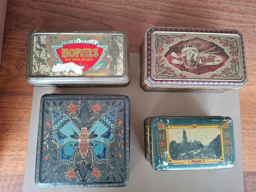 Oude, antieke blikken, Verzamelen, Blikken, Gebruikt, Overige, Ophalen of Verzenden
