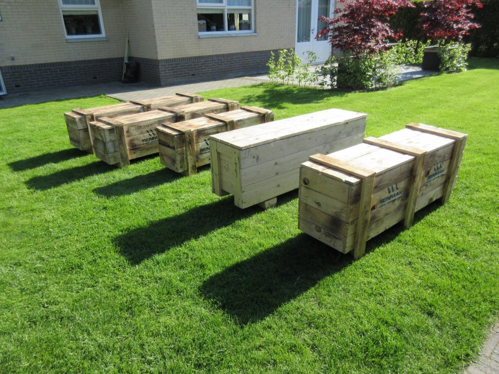 Houten Tuinkist; Houten tuinkast; Volkstuin; Moestuin, Ophalen, Nieuw