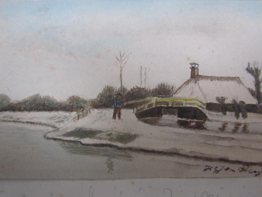 JH Weissenbruch ?? 1824 - -1903, Antiek en Kunst, Ophalen of Verzenden