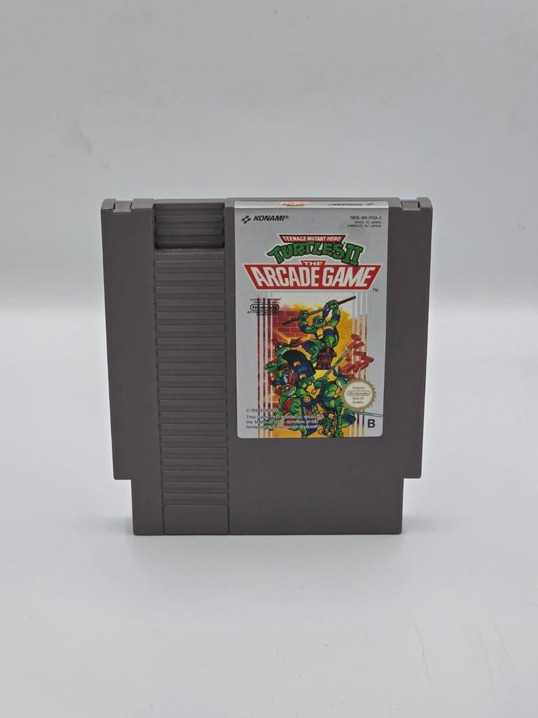 Teenage Mutant Ninja Turtles II - NES, Spelcomputers en Games, Games | Nintendo NES, Gebruikt, Avontuur en Actie, 2 spelers, Vanaf 7 jaar