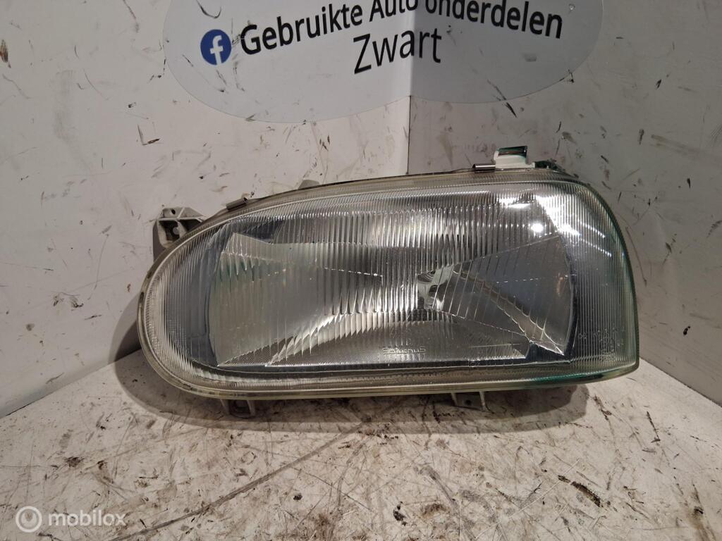 Koplamp links Vw Golf Cabrio III 1.8 ('93-'00) 1H6941015, Gebruikt, Volkswagen, Ophalen of Verzenden, Volkswagen