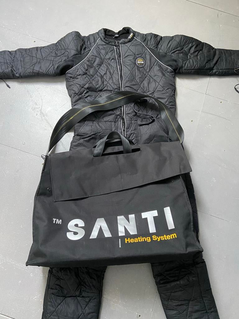 Santi heated BZ400 maat Large, Watersport en Boten, Duiken, Ophalen of Verzenden, Gebruikt, Duikpak