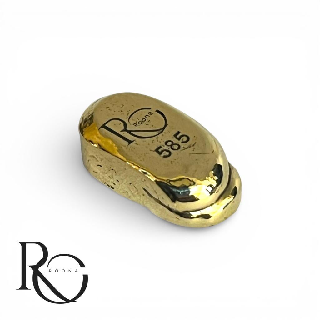 Roona Klompje – 14 karaat goud – 10,25 gram, Ophalen of Verzenden, Goud