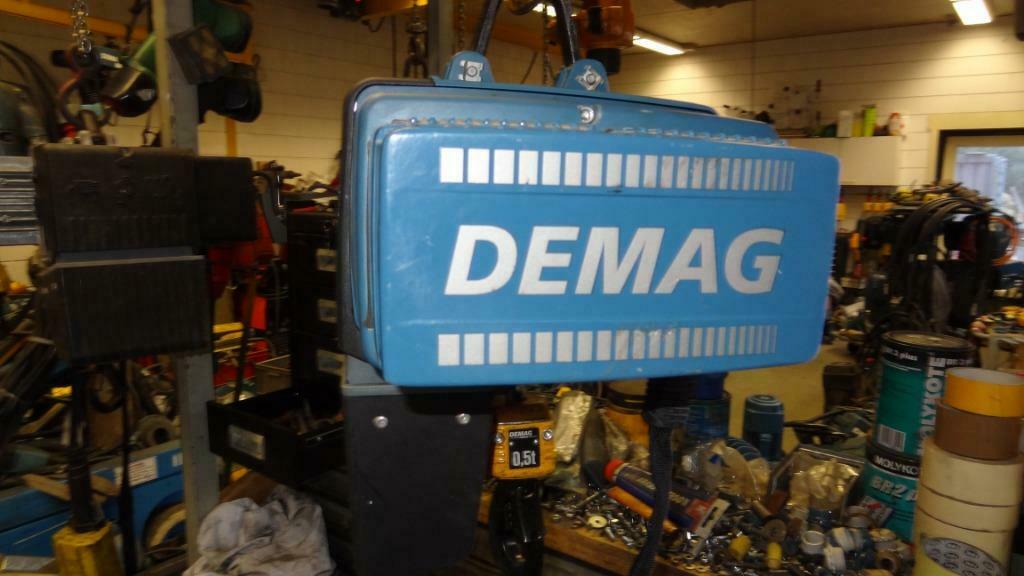 Demag kettingtakel 500kg hijsvermogen, Ophalen, Nieuw