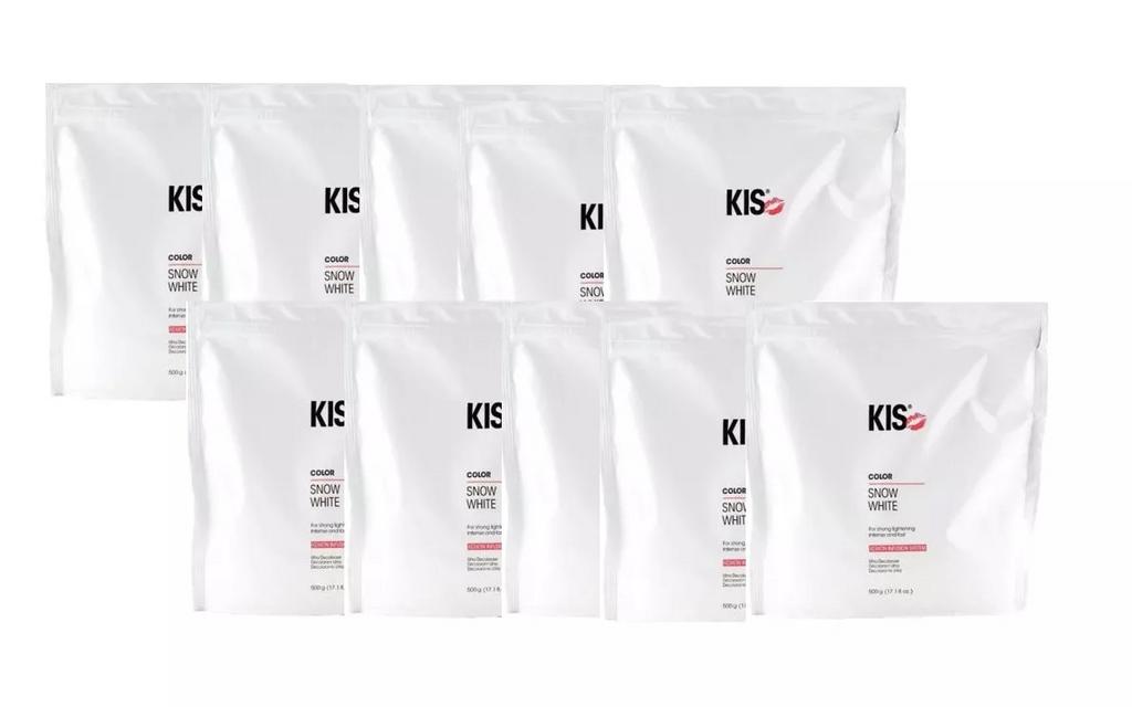 Hot Deal  10x KIS  Snow White  500g. Blondeerpoeder, Sieraden, Tassen en Uiterlijk, Uiterlijk | Haarverzorging, Ophalen of Verzenden