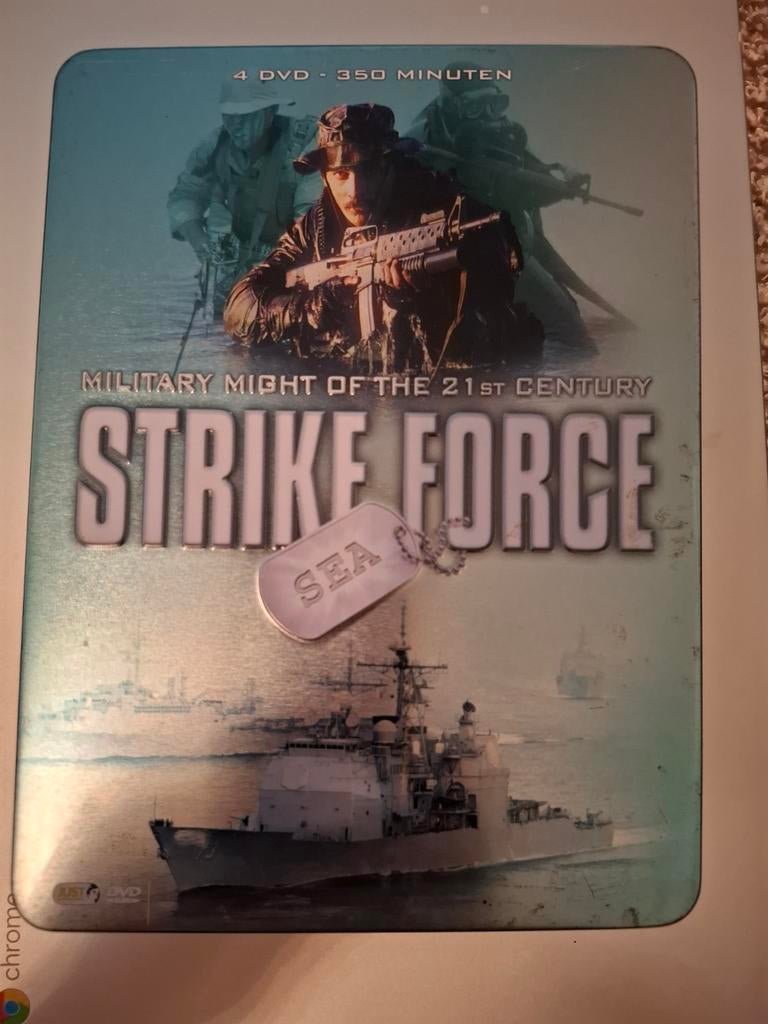 Strike Force - Military Might DVD Boxset, Cd's en Dvd's, Vanaf 16 jaar, Oorlog of Misdaad, Boxset, Ophalen of Verzenden