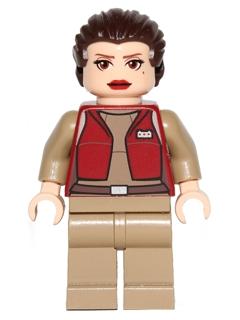 Lego Star Wars Minifiguur Padmé Amidala sw0411, Ophalen of Verzenden, Zo goed als nieuw, Losse stenen, Lego