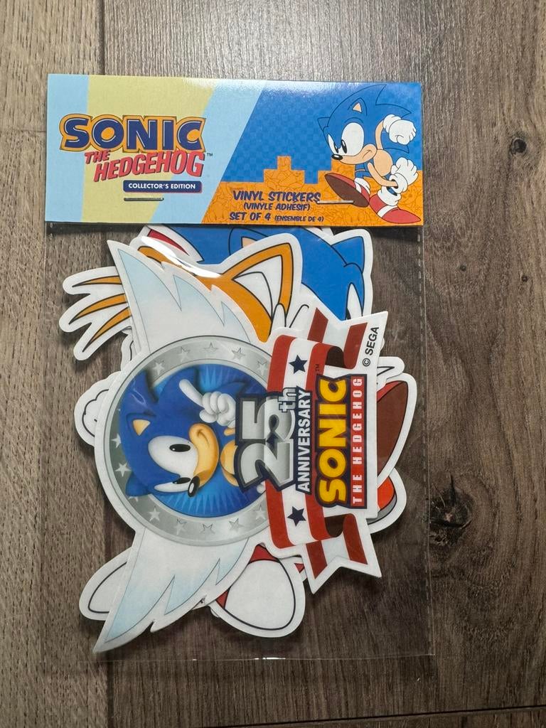 Sonic The Hedgehog Collector Vinyl Stickers, Ophalen of Verzenden, Nieuw
