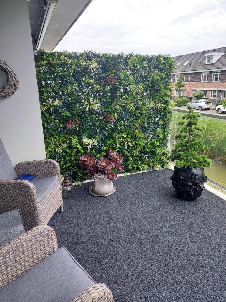 Kunsthaag Botanical Plantenwand 50cm x 50 cm €14,95,-, Stuntgras, Nieuw, Ophalen of Verzenden, Magazijnweg 14