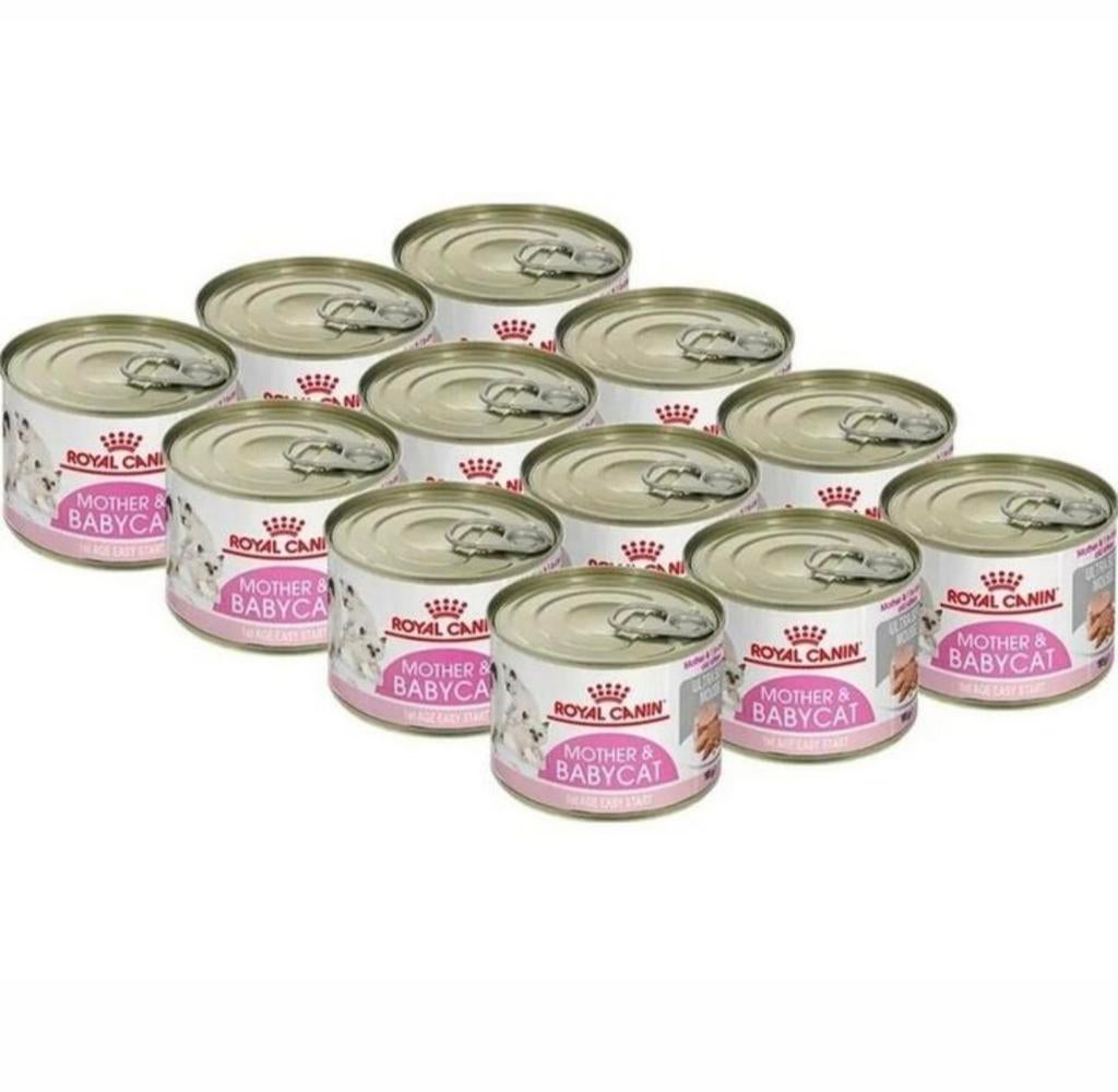 Royal Canin mother & baby cat mousse 12 x 195 gram, Dieren en Toebehoren, Dierenvoeding, Ophalen of Verzenden, Kat