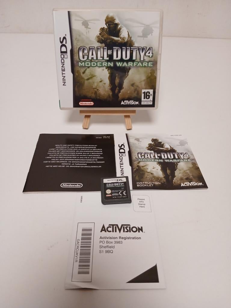 Call of duty 4 nintendo ds, Spelcomputers en Games, Games | Nintendo DS, 1 speler, Ophalen of Verzenden, Zo goed als nieuw, Vanaf 3 jaar