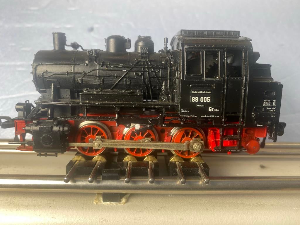 Fleischmann stoomloc 89005, Gebruikt, Fleischmann, Ophalen of Verzenden, Gelijkstroom