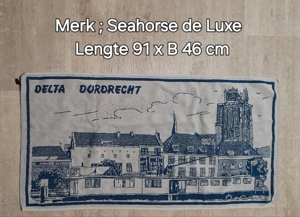 Handdoek met print Delta Dordrecht, Ophalen