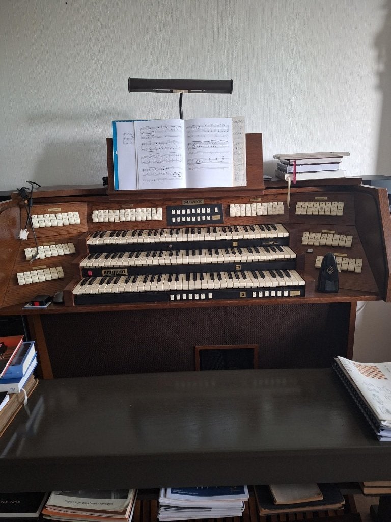 Omegan- Eminent 9000 Klassiek elektronisch orgel, Ophalen, Gebruikt, 3 klavieren, Orgel