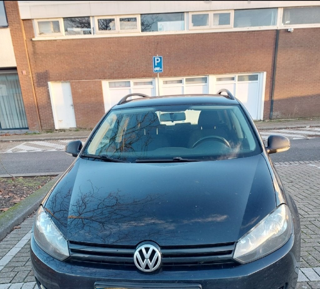Volkswagen Golf 1.6 TDI 77KW Variant 2011 Zwart, Voorwielaandrijving, Euro 5, Overige bekleding, Zwart