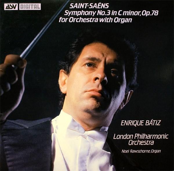 SAINT-SAENS Symphony no. 3 CD BATIZ LPO ASV NIEUWSTAAT, Ophalen of Verzenden, Romantiek, Zo goed als nieuw, Orkest of Ballet
