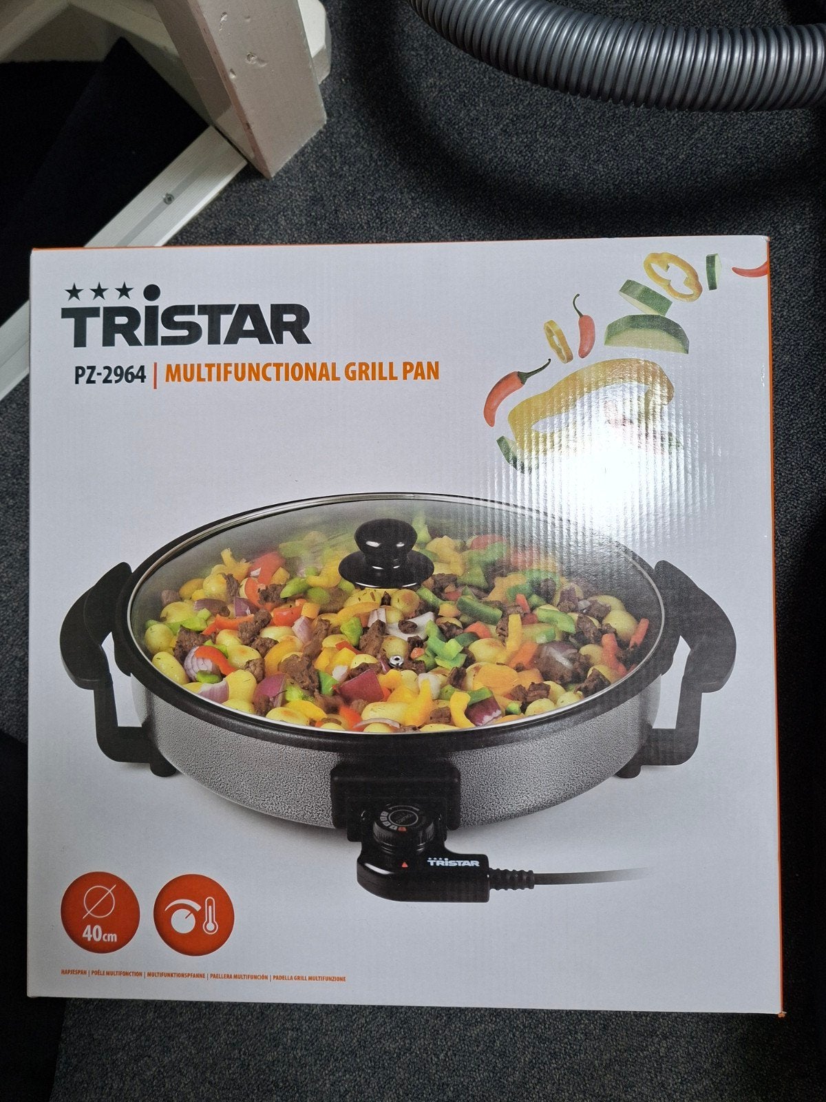 Grilpan electrisch multifunctioneel, Tristar, Ophalen of Verzenden, Zo goed als nieuw