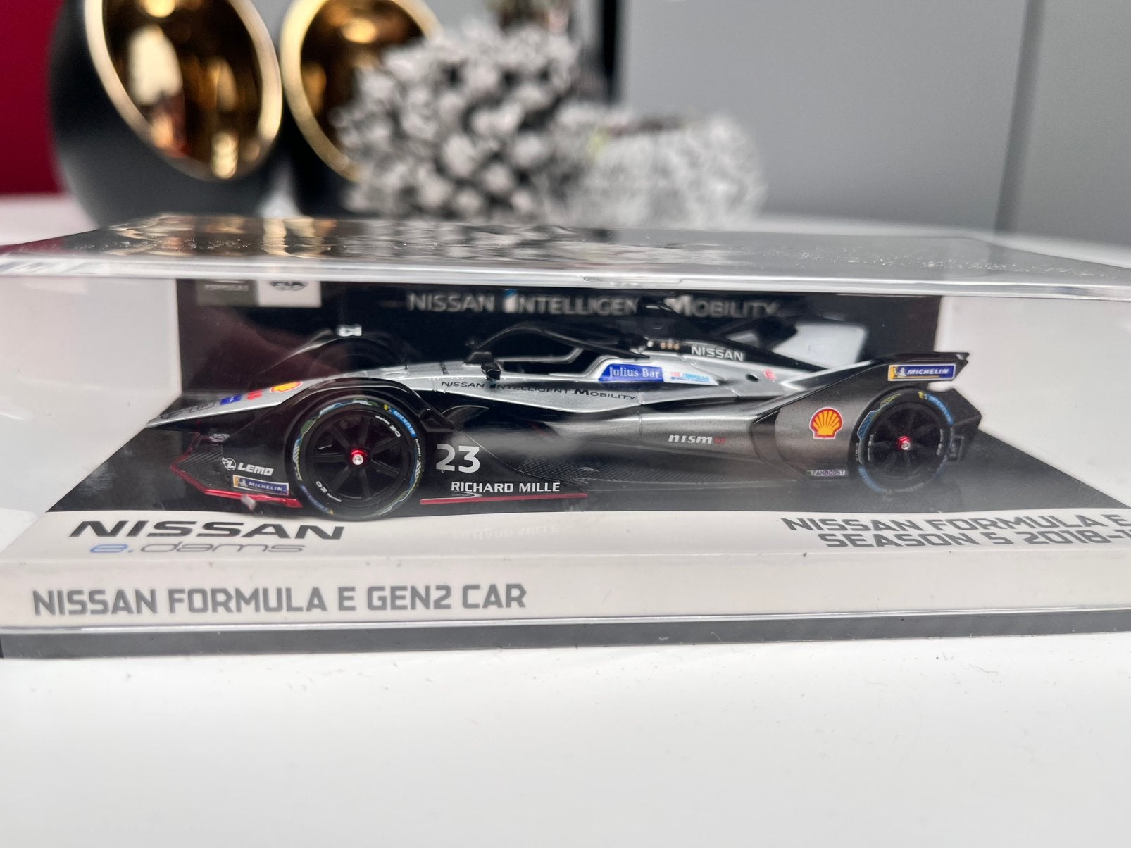 Nissan Formula E 2018 Season 5 S. Buemi Minichamps 1:43, Xx, Auto, Xx, Ophalen of Verzenden