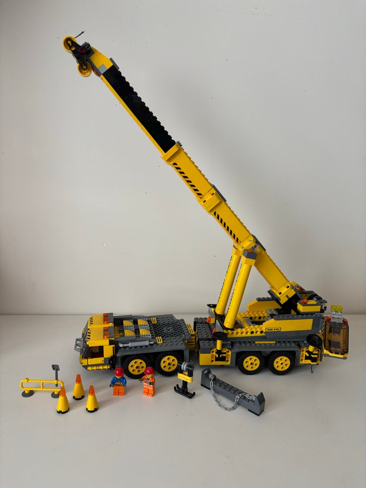 LEGO City 7249 - Mobiele Kraan XXL, Ophalen of Verzenden, Zo goed als nieuw, Overige merken