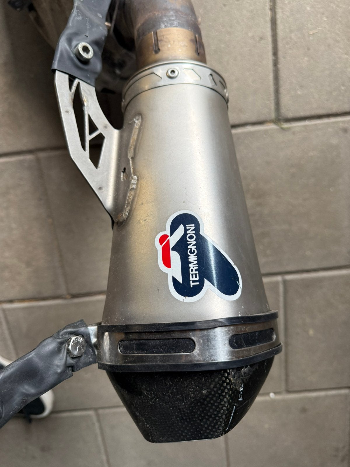 S1000rr 2010 uitlaat met Termignoni slip on, Ophalen of Verzenden