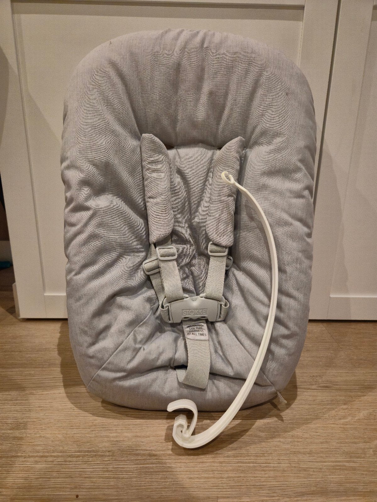 Stokke Tripp Trapp Newborn Set met speelgoedhanger, Ophalen, Zo goed als nieuw, Overige typen, Gordel(s)
