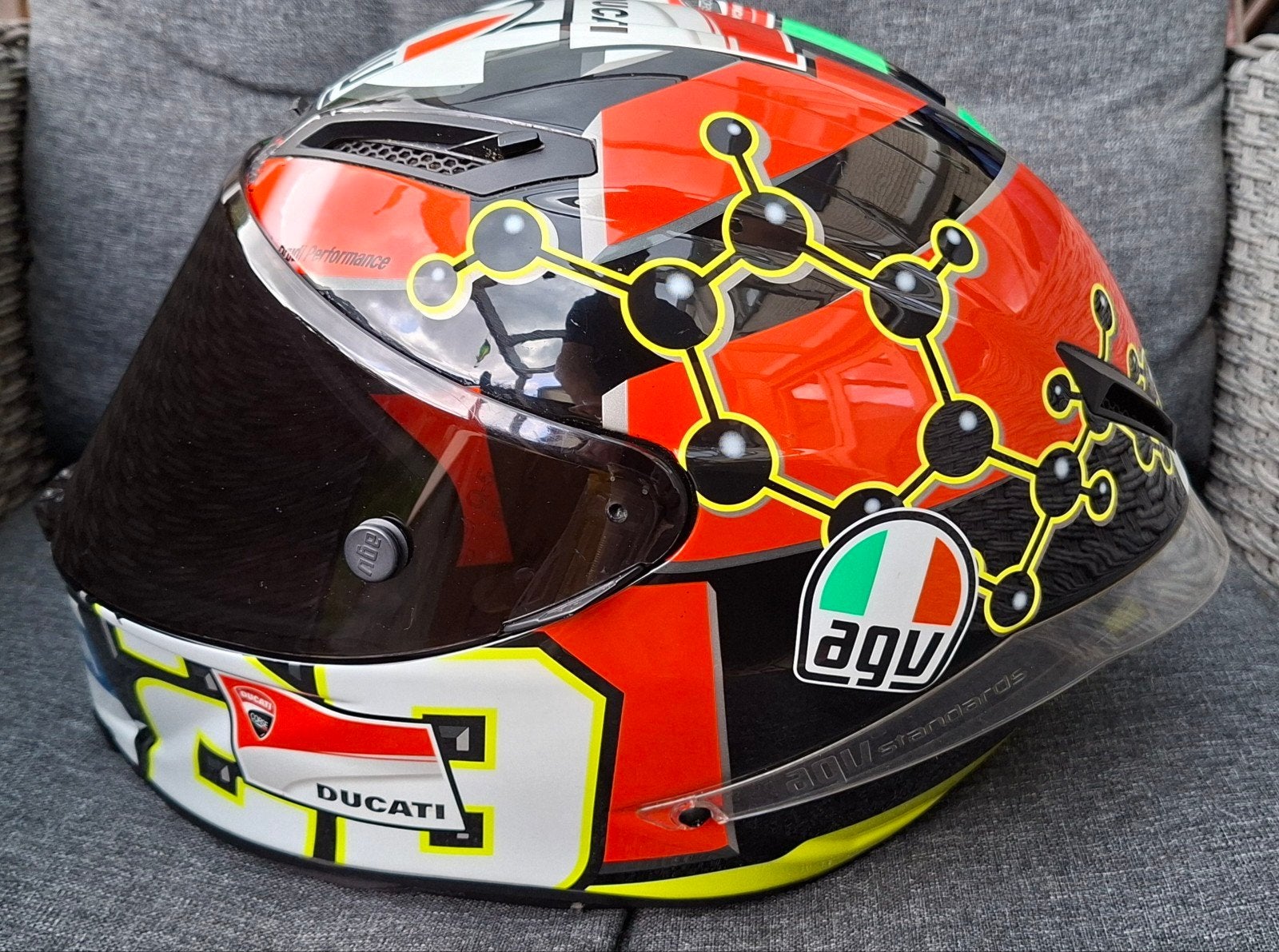 ❗️AGV Corsa R Limited Edition🏍 (nr.30 / 1500 wereldwijd) L❗, Ophalen of Verzenden, L, Tweedehands, Integraalhelm