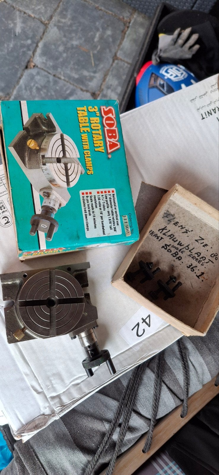 soba 3 inch (75mm) verdeeltafel, Ophalen of Verzenden, Zo goed als nieuw