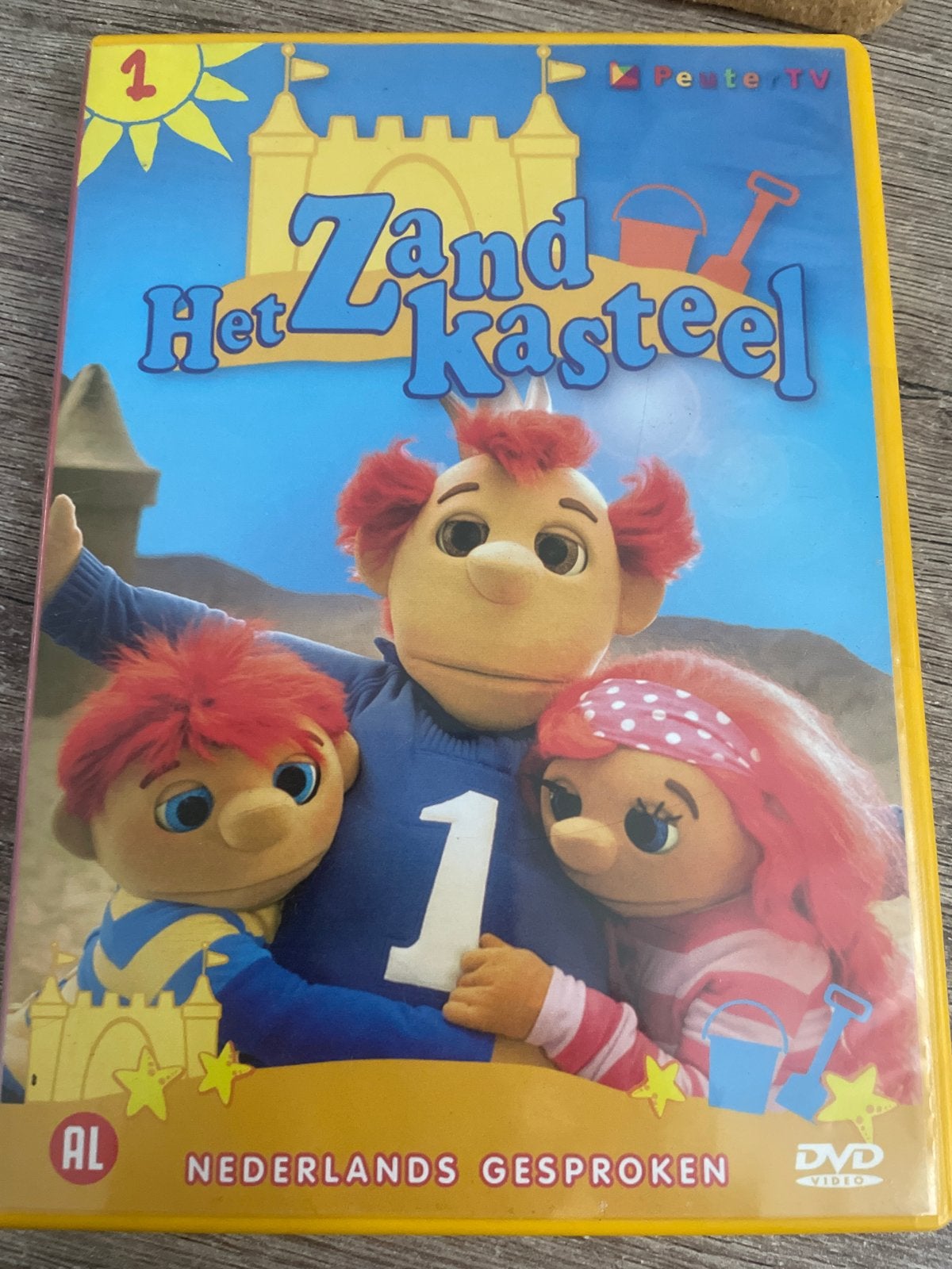 Het Zandkasteel DVD - Nederlands Gesproken, Alle leeftijden, Tv-serie, Zo goed als nieuw, Familie