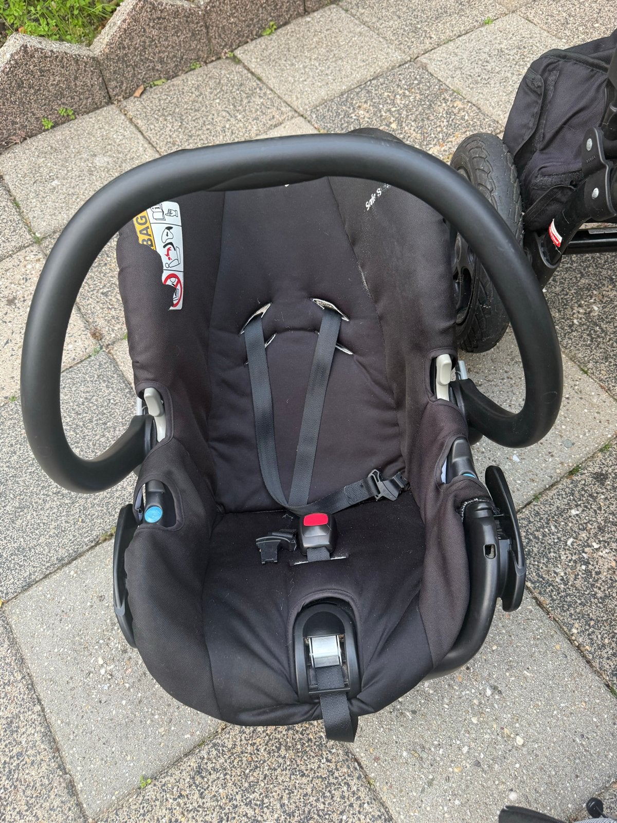Foto 3 van Complete kinderwagen set met autostoel en reiswieg