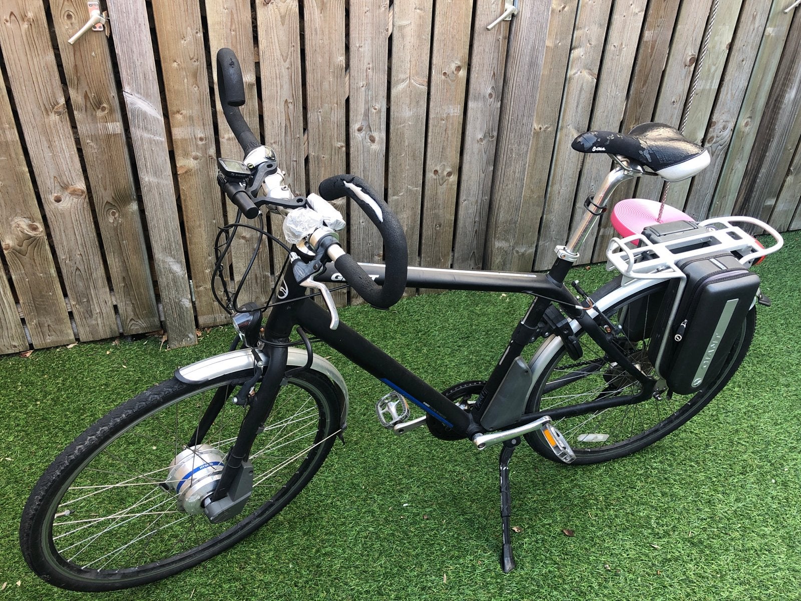Giant Hybrid E-bike - Perfect voor woon-werkverkeer, Fietsen en Brommers, Elektrische fietsen, Ophalen, Gebruikt, Giant, 51 tot 55 cm