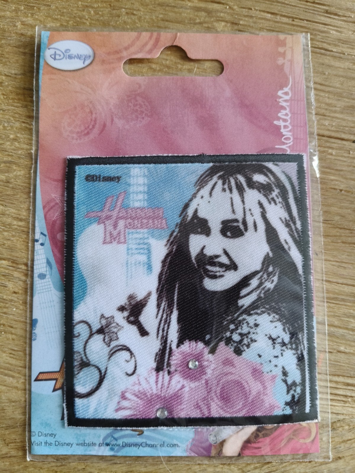 Vintage Hannah Montana Strijkapplicatie Disney Y2K Patch, Ophalen of Verzenden, Nieuw, Applicator