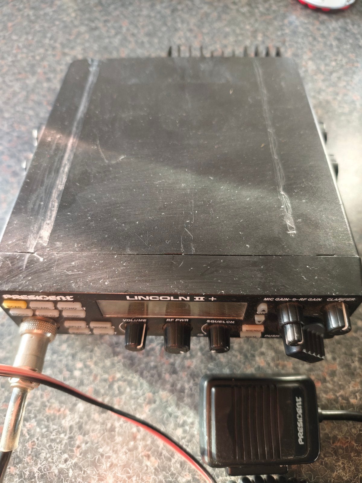 President Lincoln II+ CB Radio met Wilson 5000 Antenne, Ophalen of Verzenden, Gebruikt, Zender en Ontvanger