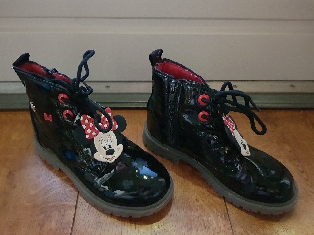 Laarzen voor meisjes -- maat 30 / 31 -- Disney Minnie Mouse, Meisje, Ophalen of Verzenden, Disney - Minnie Mouse, Laarzen
