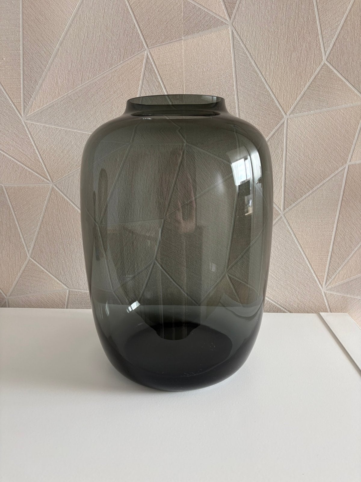 Mooie vaas Vase the World, Huis en Inrichting, Woonaccessoires | Vazen, Ophalen, Overige kleuren, Minder dan 50 cm, Glas