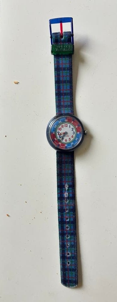 Flik Flak horloge (niet werkend), Ophalen of Verzenden, Gebruikt, Jongen of Meisje