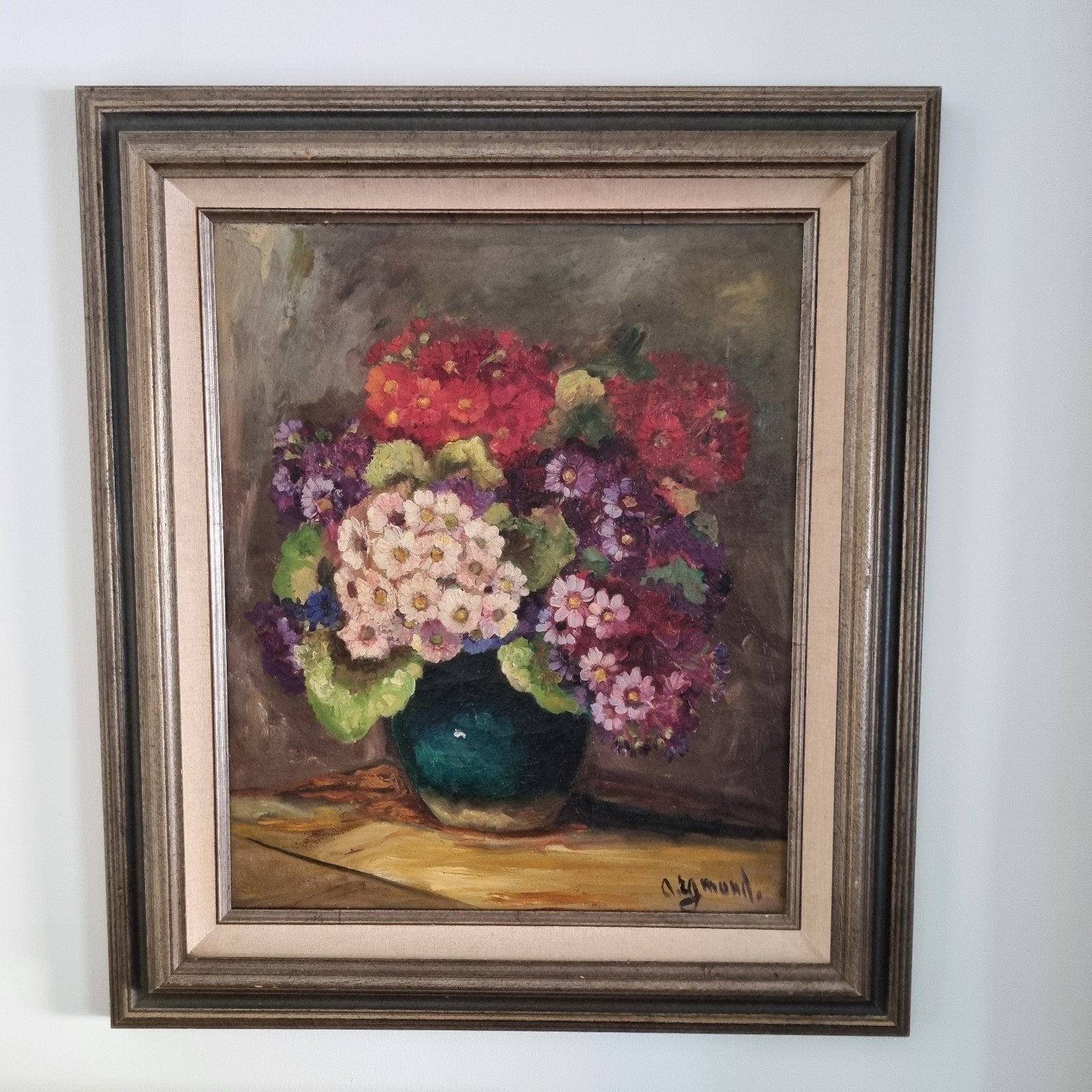 Oud olieverfschilderij, Ophalen