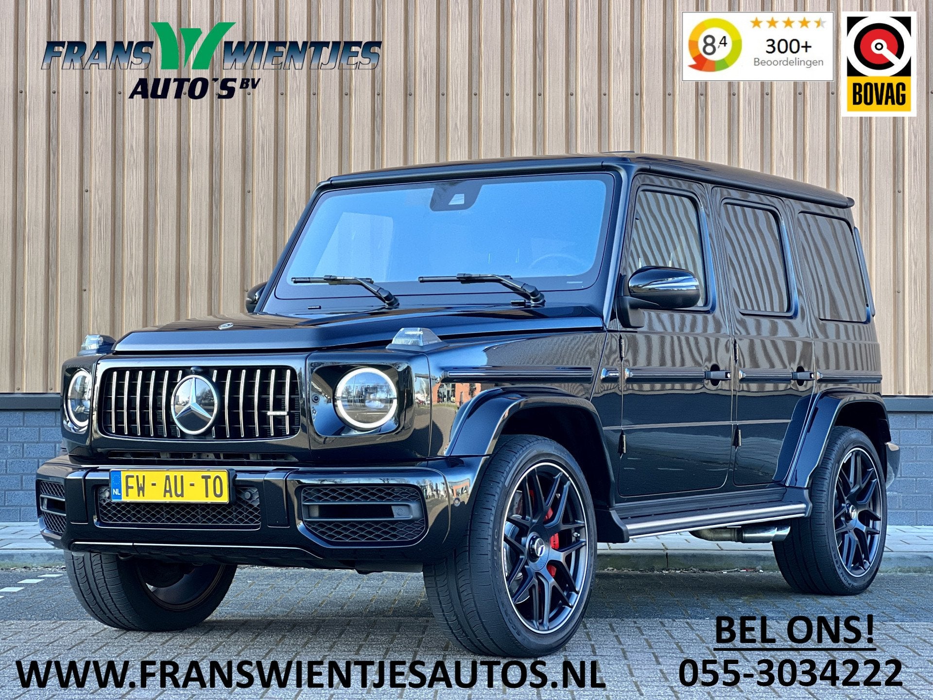 Mercedes-Benz G-Klasse 63 AMG Premium Plus | V8 | Burmester, Auto's, Mercedes-Benz, Automaat, G-Klasse, Zwart, Bedrijf