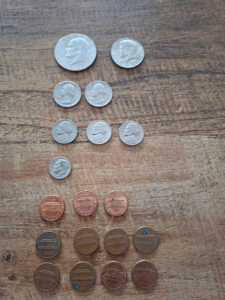 Set amerikaanse munten, Ophalen of Verzenden, Noord-Amerika