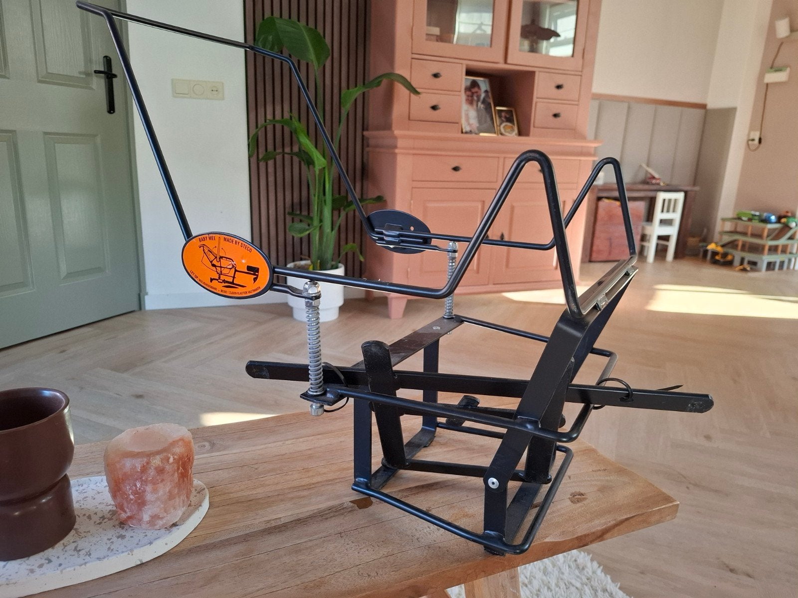 Maxicosidrager voor bakfiets /Baby mee/ Steco, Ophalen