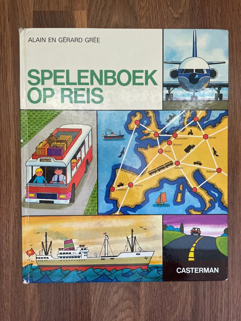 Spelenboek Op Reis - Alain Gree - 1971 - vintage, Gelezen, Non-fictie, Ophalen of Verzenden, Alain Gree
